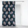 Image de Rideau à oeillets 140 x 260 polyester imprimé Belline Bleu