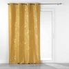 Image de Rideau À  illets Imprimé "belflor" 140x260cm Jaune