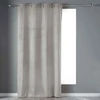 Image de Rideau À  illets "velvetine" 140x240cm Gris