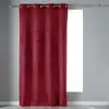 Image de Rideau À  illets "velvetine" 140x240cm Bordeaux
