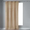 Image de Rideau À  illets "velvetine" 140x240cm Sable
