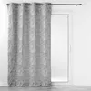 Image de Rideau à  illets Jacquard Floriss 140x260cm Gris
