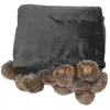 Image de Plaid Flanelle Pompons "snowy" 125x150cm Gris