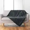 Image de Plaid Imitation Fourrure "caresse" 125x150cm Anthracite