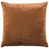 Image de Coussin Déco Velours Analia 50x50cm Camel
