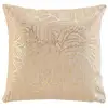 Image de Coussin Déco Imprimé "solea" 40x40cm Or