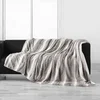 Image de Plaid Imitation Fourrure "sven" 125x150cm Naturel