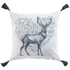 Image de Coussin Déco Tissé "megève" 40x40cm Bleu