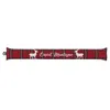 Image de Boudin Bas de Porte Heidi 80cm Gris & Rouge