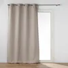 Image de Rideau occultant 140 x 240 cm occultant jacquard Dusky Beige