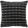 Image de Coussin Déco "linechic" 45x45cm Noir