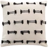 Image de Coussin Déco "juline" 40x40cm Naturel