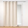 Image de Rideau À  illets Jacquard "doreline" 140x240cm Beige