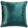 Image de Coussin Déco Velours "noria" 45x45cm Bleu Pétrole