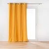 Image de Rideau a oeillets 135 x 260 cm coton recyclé Twily Jaune