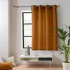 Image de Rideau Petite Hauteur 135 x 180 cm   Coton/Polyester   Twily Camel