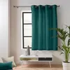 Image de Rideau Petite Hauteur 135 x 180 cm   Coton/Polyester   Twily Émeraude