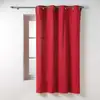 Image de Rideau À  illets "twily" 135x180cm Rouge