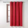 Image de Rideau Petite Hauteur 135 x 180 cm   Coton/Polyester   Twily Rouge