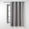 Image de Rideau À  illets "twily" 135x180cm Gris