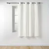 Image de Rideau Petite Hauteur 135 x 180 cm   Coton/Polyester   Twily Blanc
