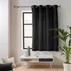 Image de Rideau Petite Hauteur 135 x 180 cm   Coton/Polyester   Twily Noir