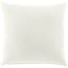 Image de Coussin dehoussable 45 x 45 cm coton/polyester recycle Twily Blanc