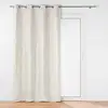Image de Rideau À  illets Velours "marius" 140x260cm Beige