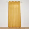 Image de Rideau a oeillets 140 x 260 cm polyester + fils métallisés Zeline Jaune