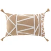 Image de Coussin Déco En Jute "asmara" 30x50cm Marron