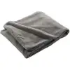 Image de Plaid Bouclette "wooly" 125x150cm Gris