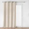 Image de Rideau a oeillets 140 x 260 cm jacquard Gallena Naturel