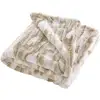Image de Plaid Imitation Fourrure "cheyenne" 125x150cm Naturel