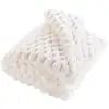 Image de Plaid Imitation Fourrure Sherpa "frosty" 125x150cm Naturel