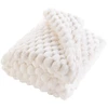 Image de Plaid Imitation Fourrure Sherpa "frosty" 180x220cm Naturel
