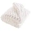 Image de Plaid imitation fourrure sherpa frosty 180x220cm naturel 1612411