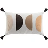 Image de Coussin Déco Pompons "lumis" 30x50cm Multicolore