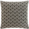 Image de Coussin Déco Chenille "minela" 45x45cm Noir