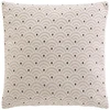 Image de Coussin Déco Chenille "minela" 45x45cm Naturel