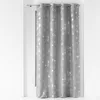 Image de Rideau Déco à  illets Bloomy 140x280cm Gris