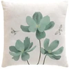 Image de Coussin Déco Imprimé "palmiflore" 45x45cm Vert