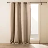 Image de Rideau à oeillets Winona 140 x 260 cm - Bouclette sable tamisant 100% polyester