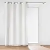 Image de Rideau En Velours Relief "swing" 140x260cm Blanc