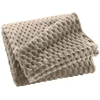 Image de Plaid Flanelle En Relief "mini Frosty" 125x150cm Taupe