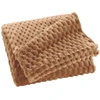 Image de Plaid Flanelle En Relief "mini Frosty" 125x150cm Camel