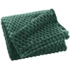 Image de Plaid Flanelle En Relief "mini Frosty" 125x150cm Vert Cèdre