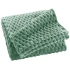 Image de Plaid Flanelle En Relief "mini Frosty" 125x150cm Sauge