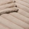 Image de Plaid Imitation Fourrure "boudoir" 180x220cm Sable