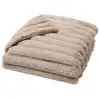 Image de Plaid imitation fourrure boudoir 180x220cm sable Douceur d'Intérieur