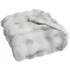 Image de Plaid imitation fourrure mounty 180x220cm gris Douceur d'Intérieur